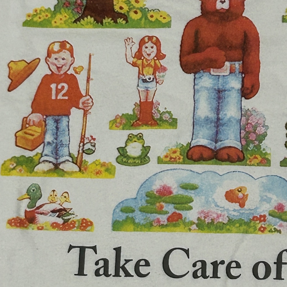 Women's Vintage/Collectable Smokey the Bear T-Shirt - SMALL - Picture 4 of 8
